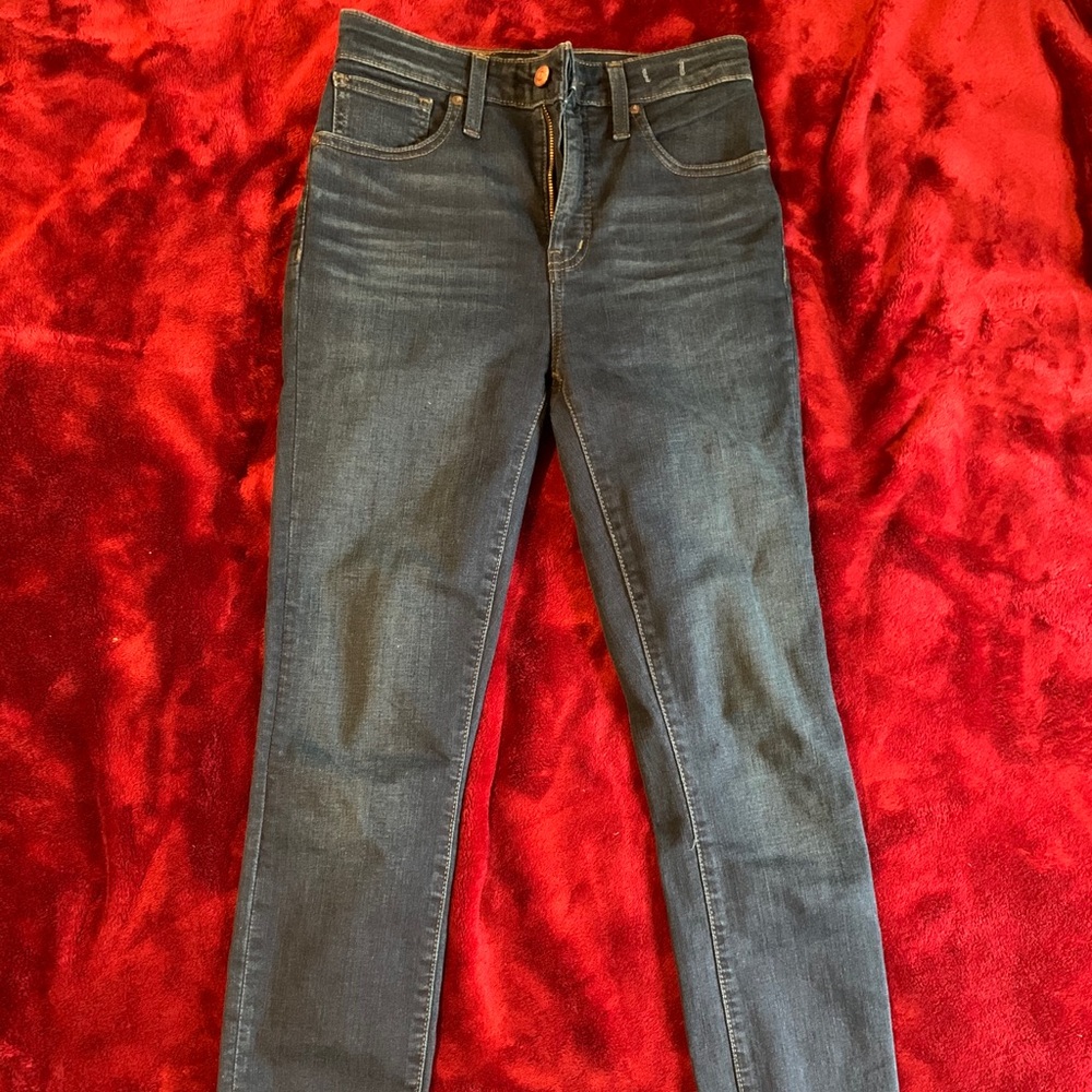 Madewell Curvy High Rise Skinny Jeans